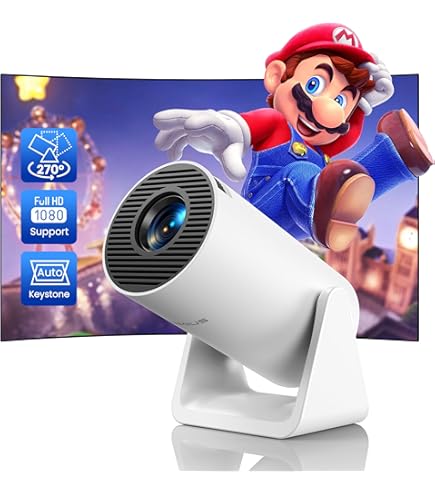 Amazon.com: [Short Throw/Adjustable Stand]Mini projector